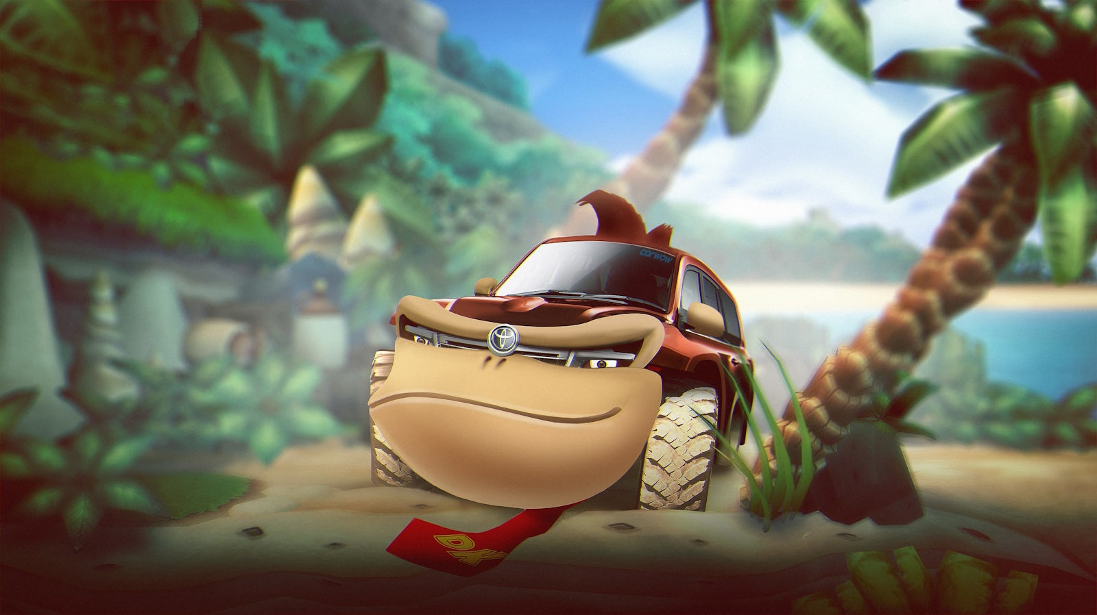 Donkey Kong Toyota Land Cruiser
