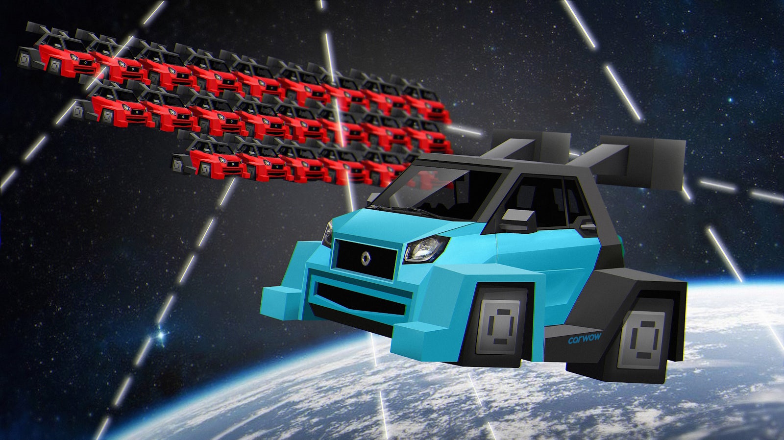 Space Invaders Smart ForTwo
