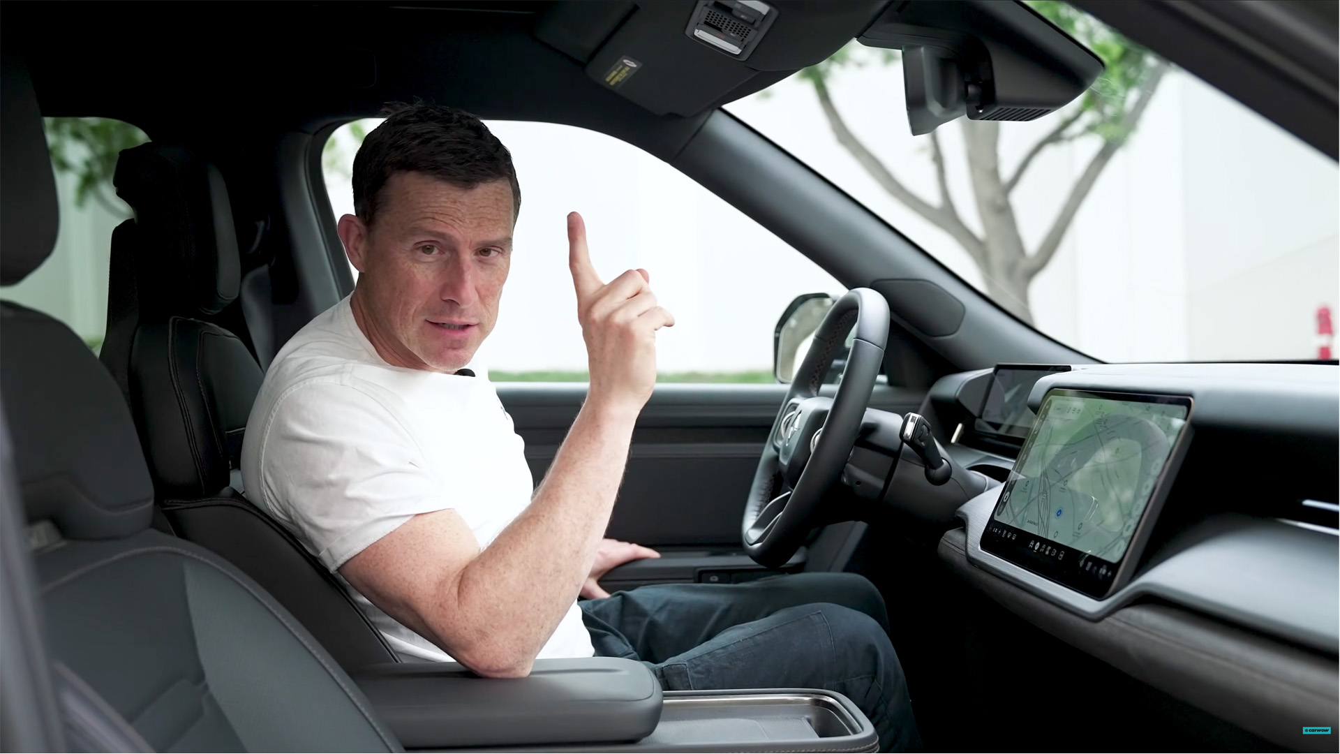 2026 Rivian R2 interior Mat Watson