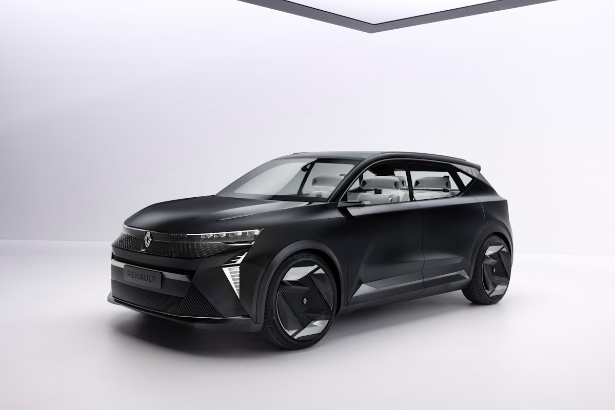 Neues Renault Wasserstoff-Elektro-Konzept Scenic Vision wurde vorgestellt