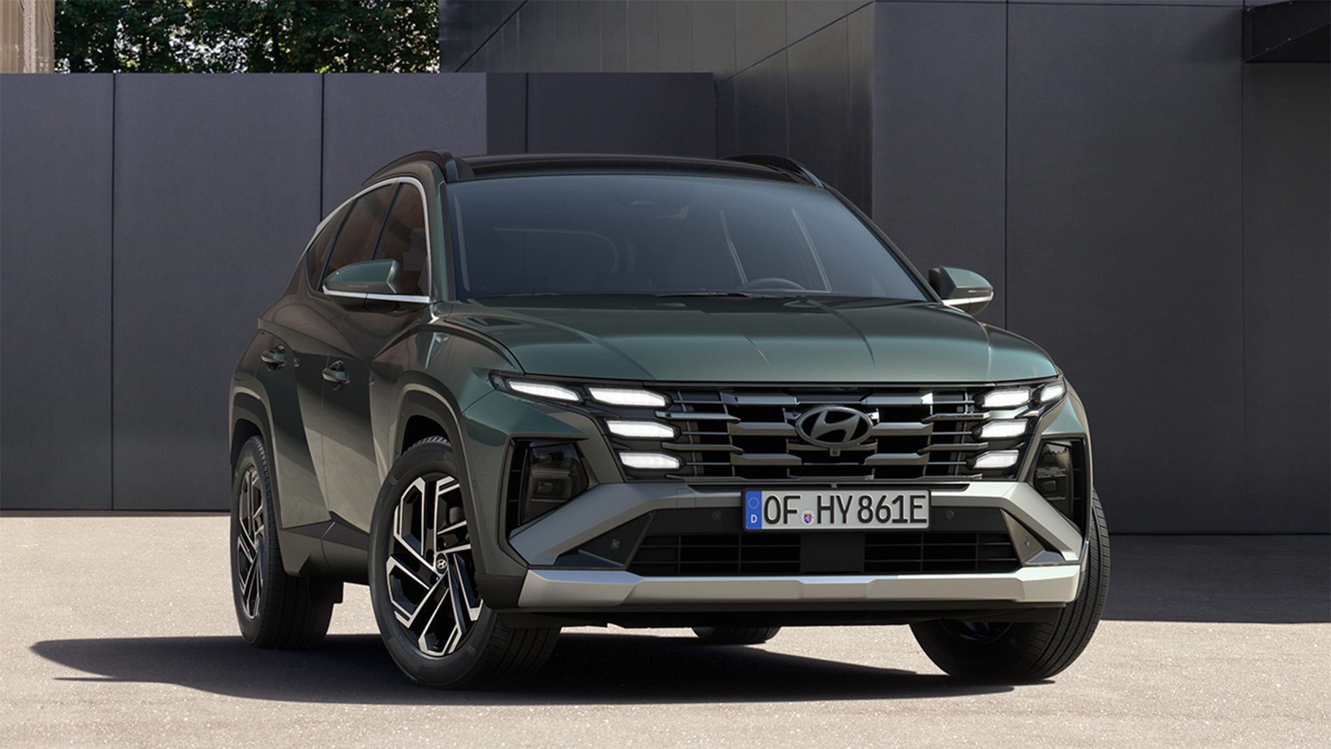 Angebote Hyundai Tucson Frontalansicht