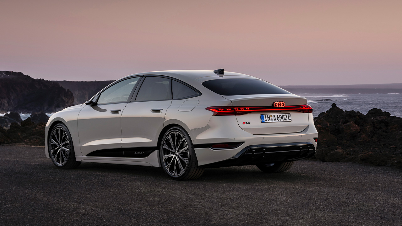 Audi A6 e-tron Sportback Heckansicht