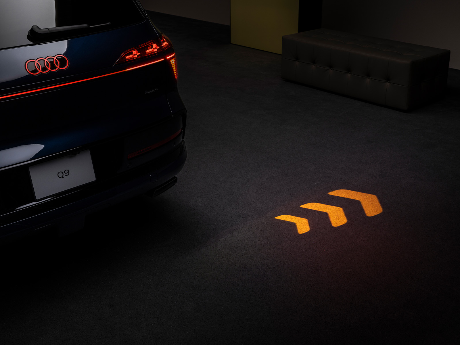Audi Q9 Kommunikationslicht