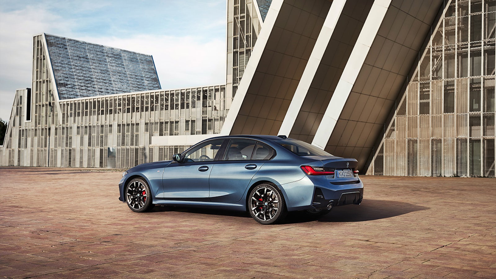 BMW 3er Facelift 2024 Limousine Seitenansicht