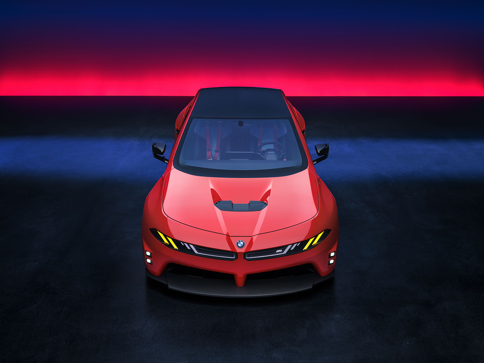 BMW M Concept Neue Klasse Draufsicht