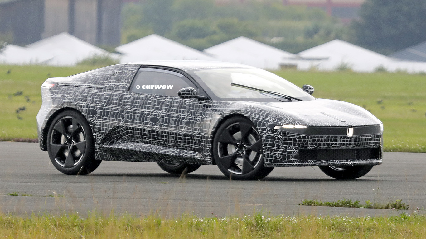 BMW Neue Klasse Coupe Seite