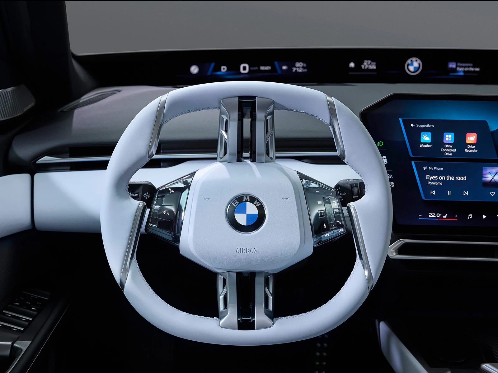 BMW i3 Designpremiere Lenkrad