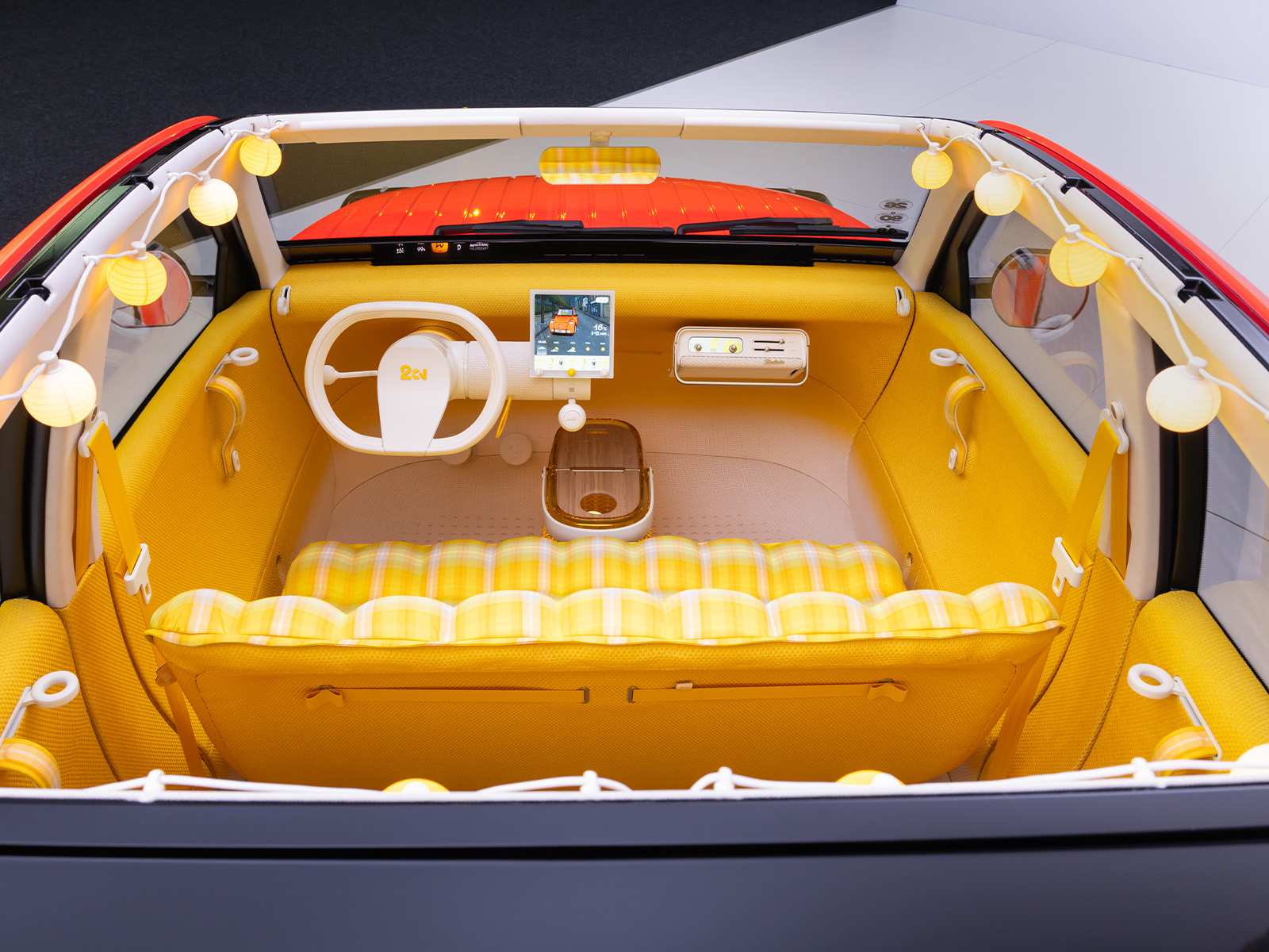Citroen 2CV Concept Car Innenraum