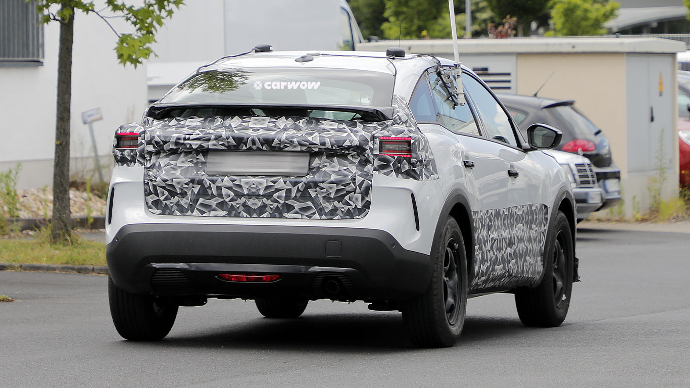 Citroen C4 Facelift Heckansicht