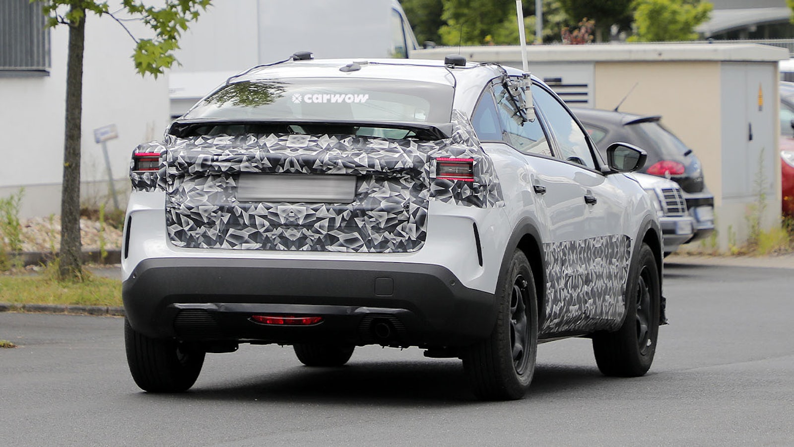 Citroen C4 Facelift Heckansicht