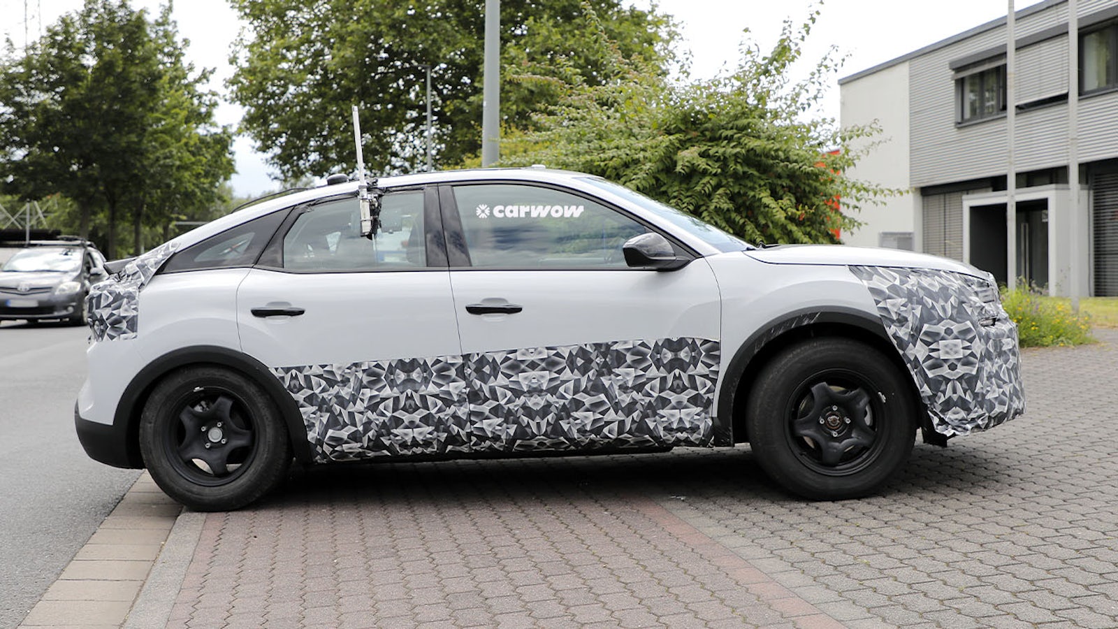 Citroen C4 Facelift Seitenansicht