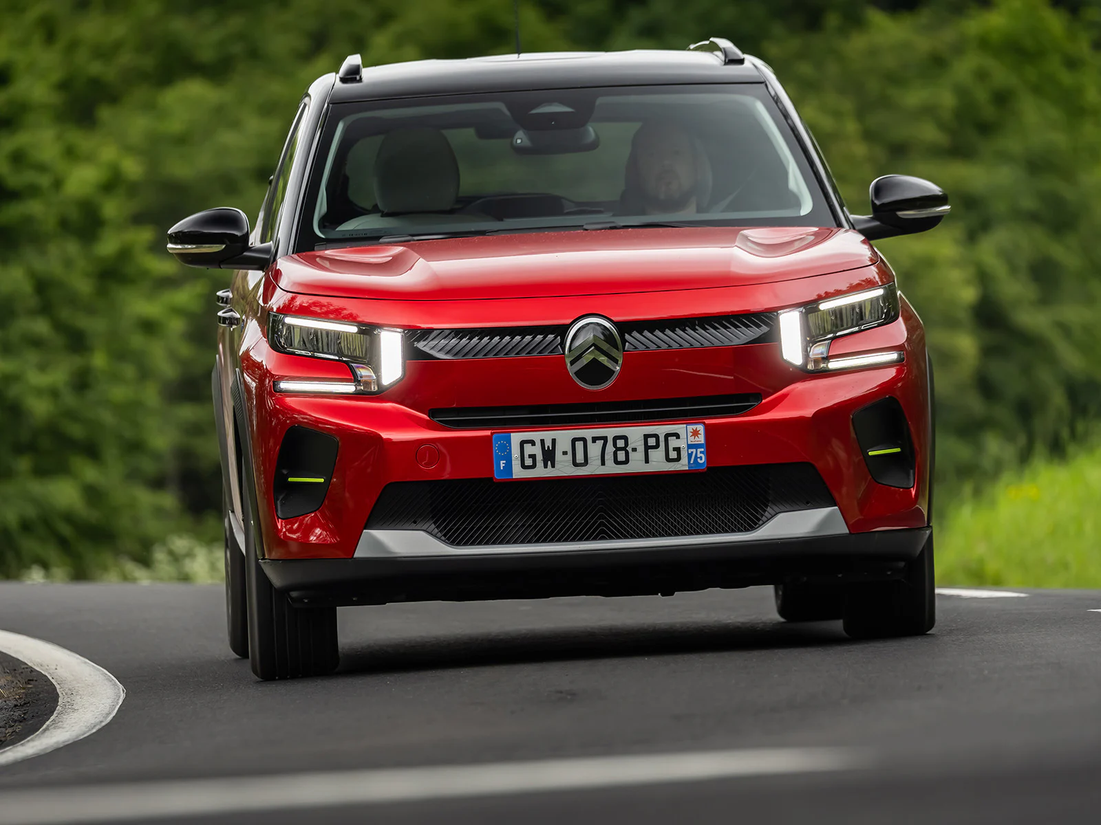 Citroen e-c3 rot Frontansicht