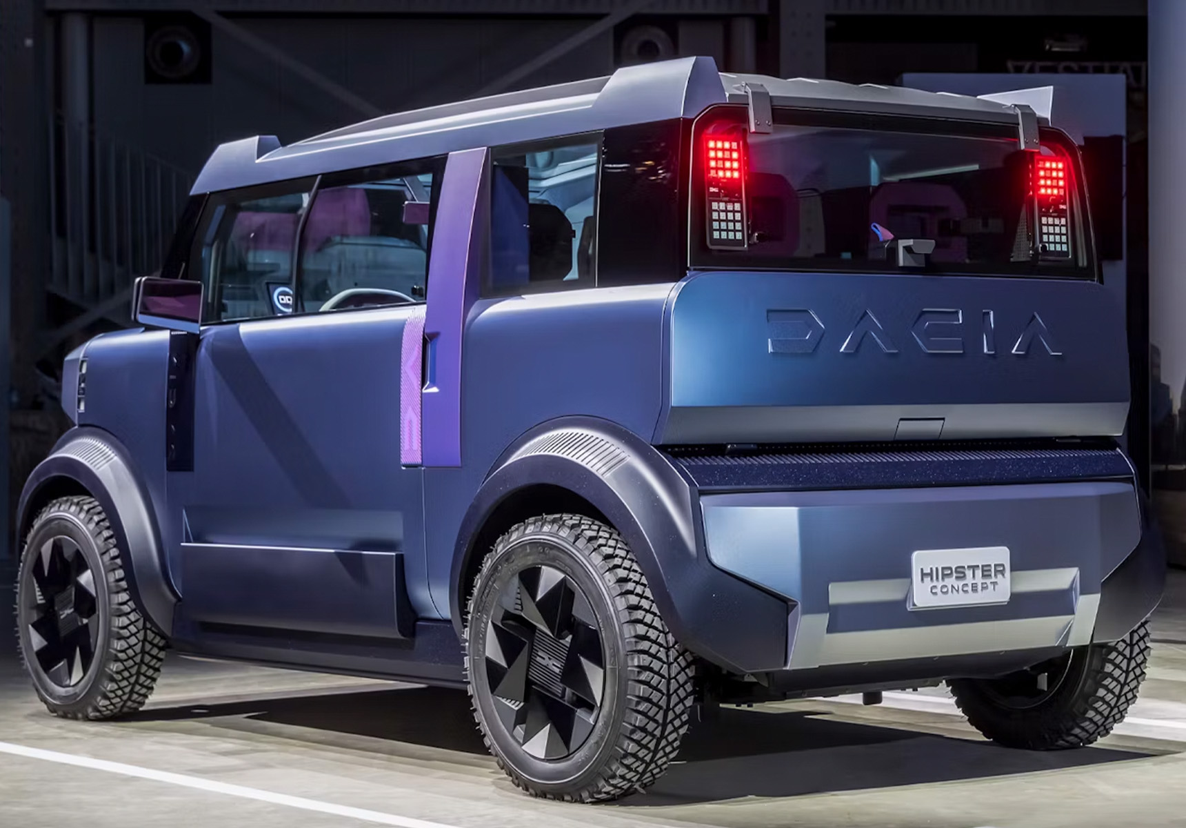 Dacia Hipster Jamie Heckansicht