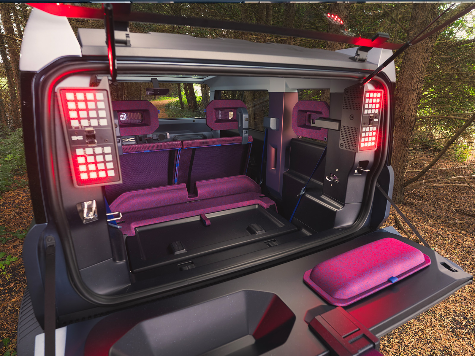 Dacia Hipster Konzept Kofferraum