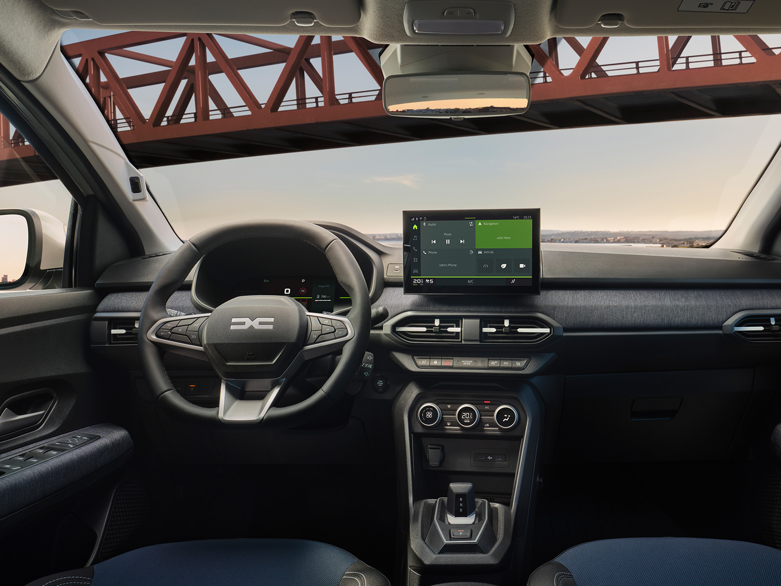 Dacia Sandero Leasing Deal Cockpit