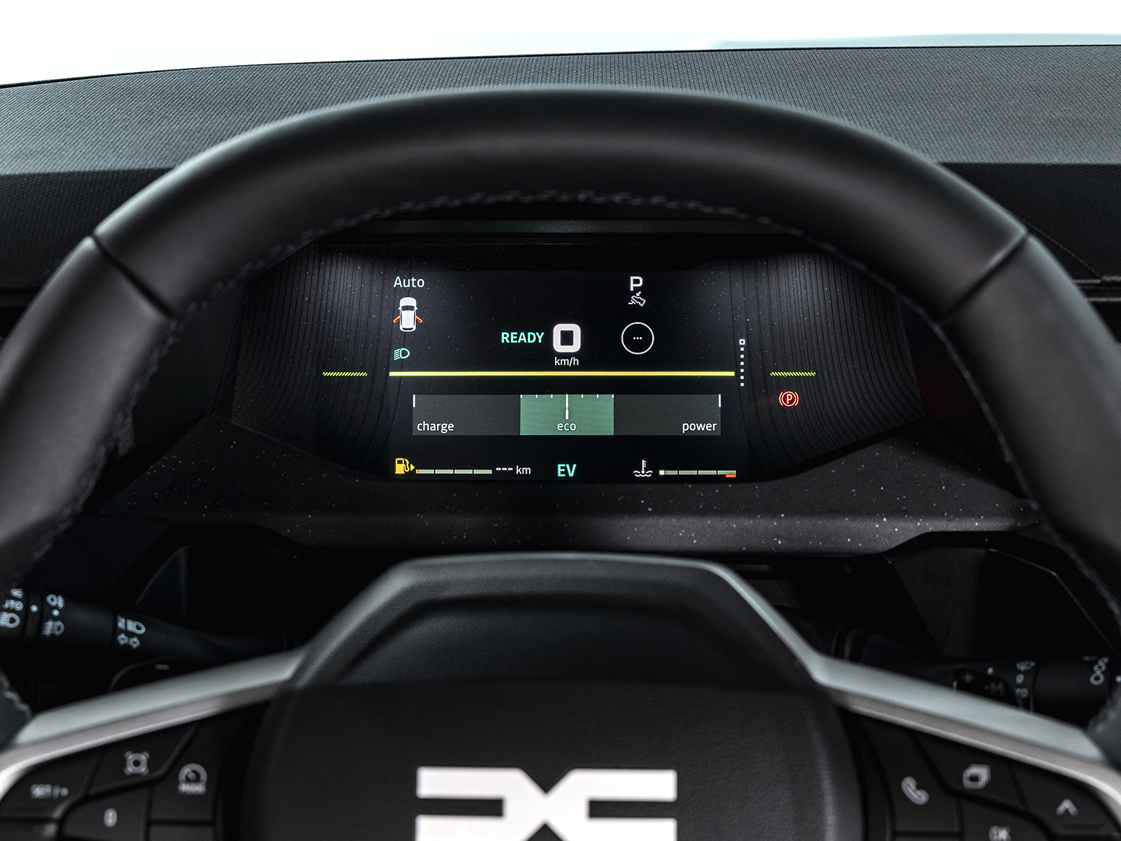 Dacia Striker Erster Eindruck Fahrerdisplay