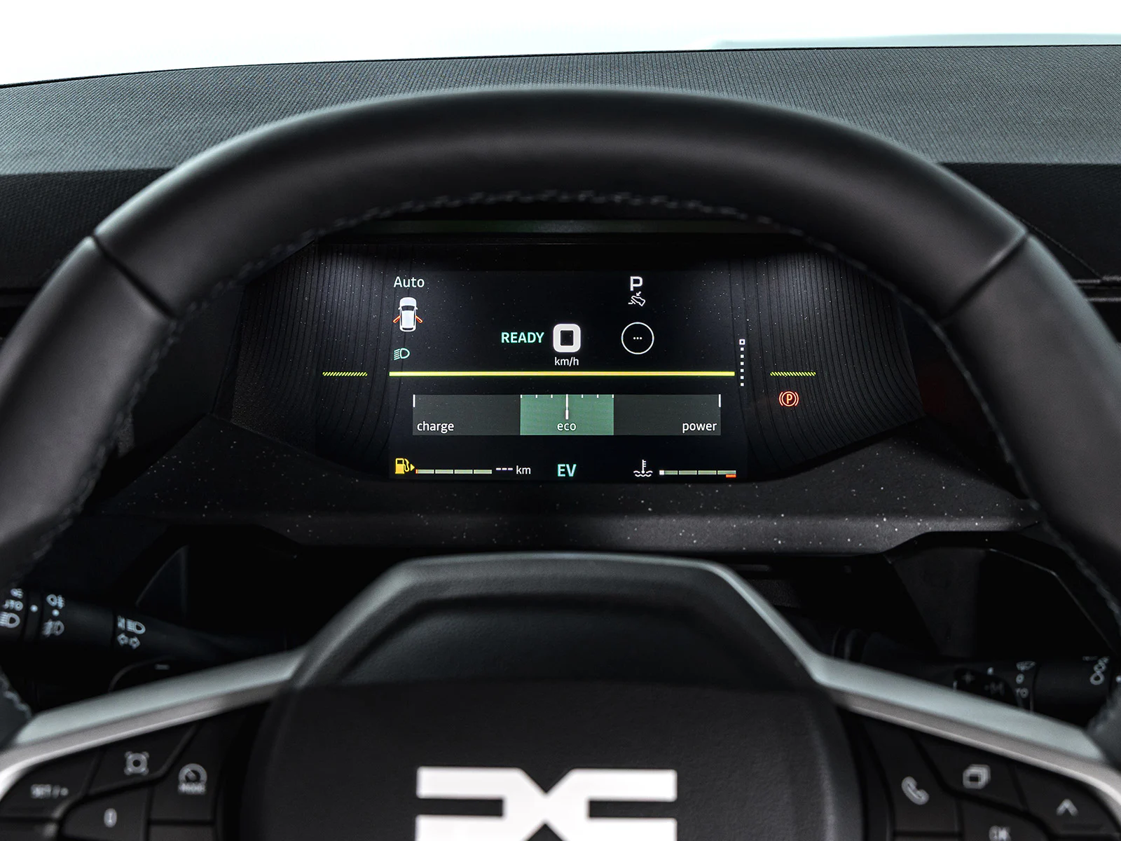 Dacia Striker Erster Eindruck Fahrerdisplay