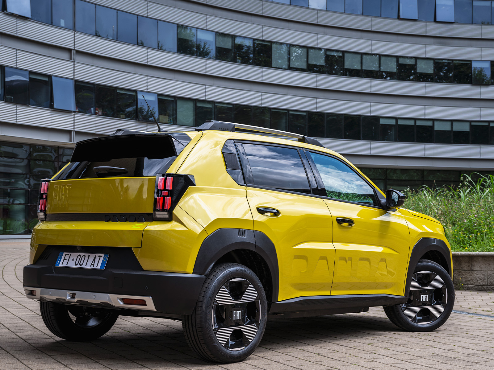 Fiat Grande Panda Leasingangebot Januar 2026 Heckansicht