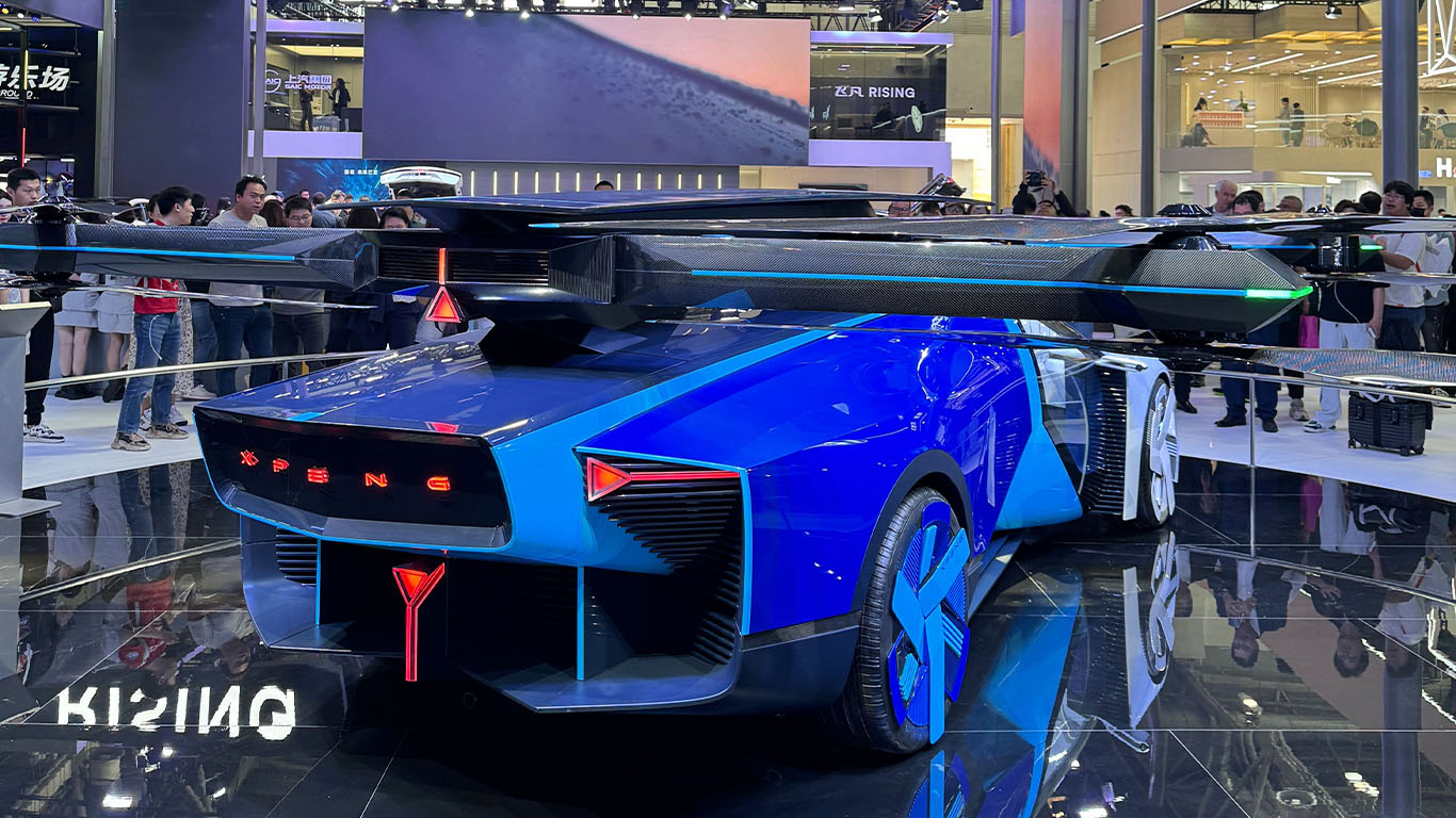 A flying car concept from XPeng