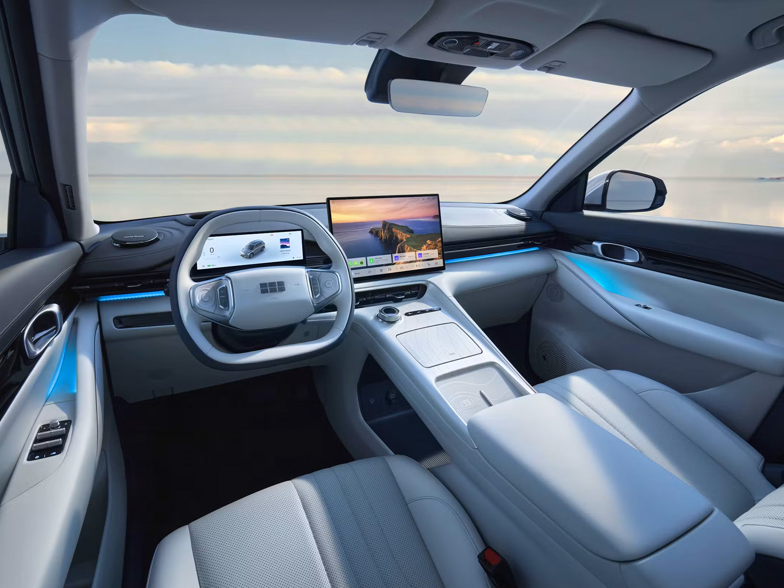 Geely E5 Vordersitze