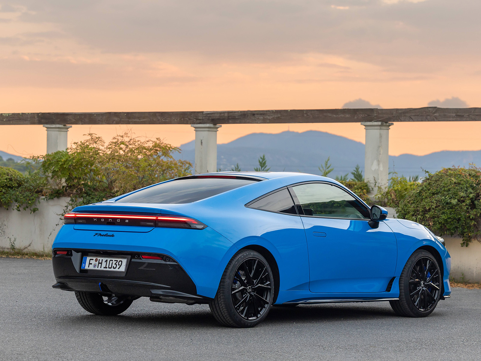 Honda Prelude Heckansicht