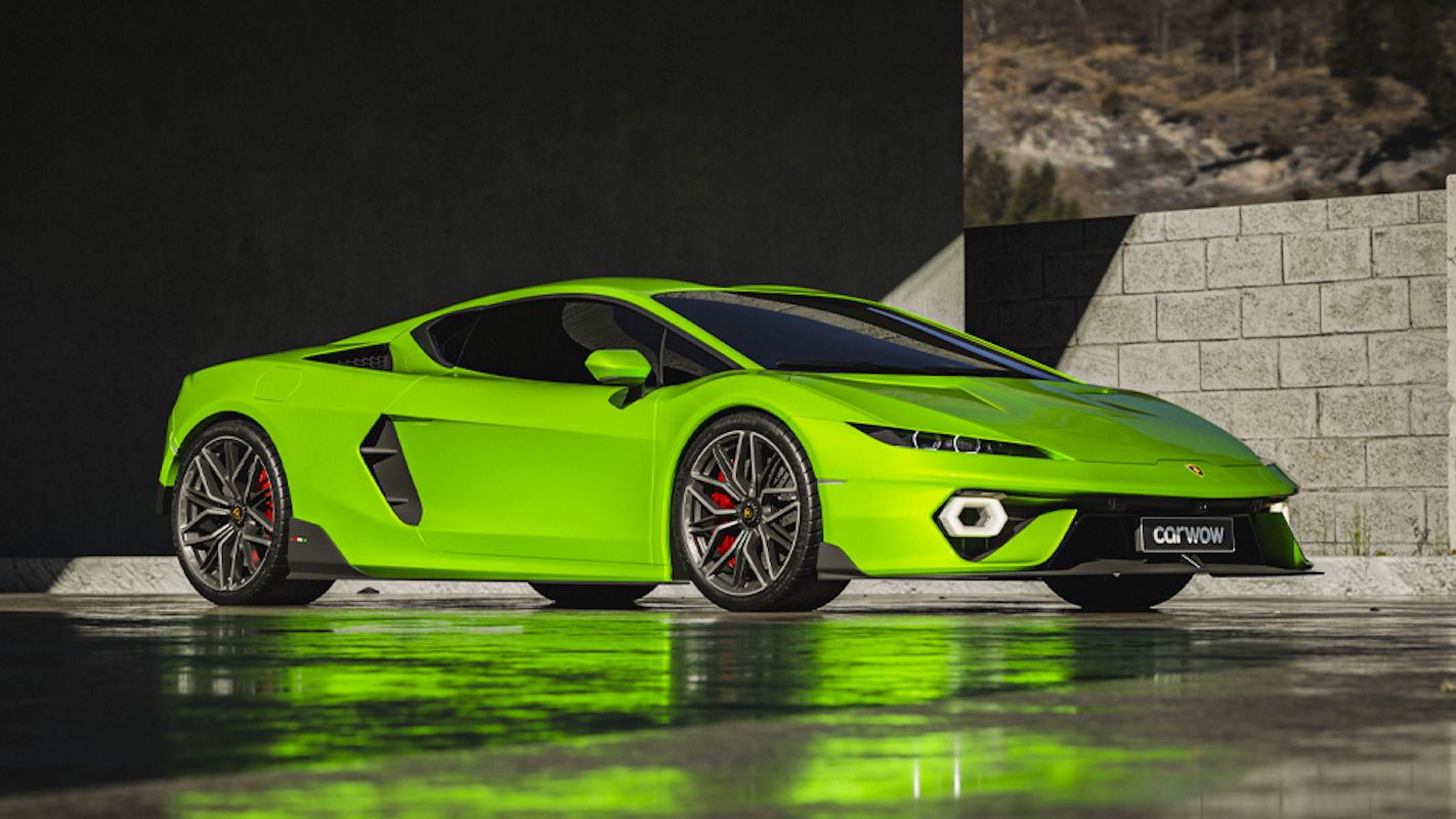 Lamborghini 4-Türer Elektro-GT exklusives Render: Preise, technische Daten  und Verkaufsstart