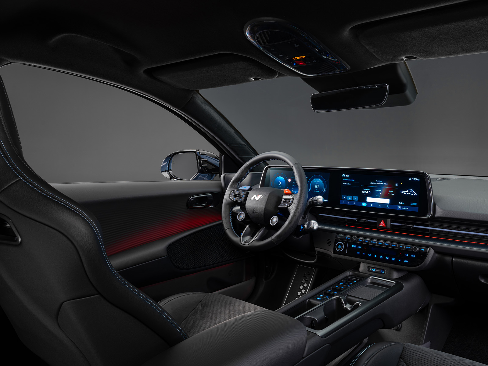 Hyundai Ioniq 6 N Facelift Vorstellung 2025 Cockpit