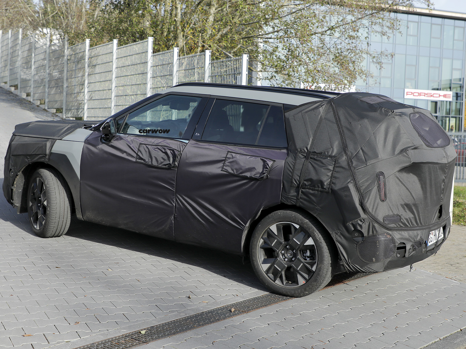 Hyundai Tucson 2026 auf Testfahrt Heckansicht