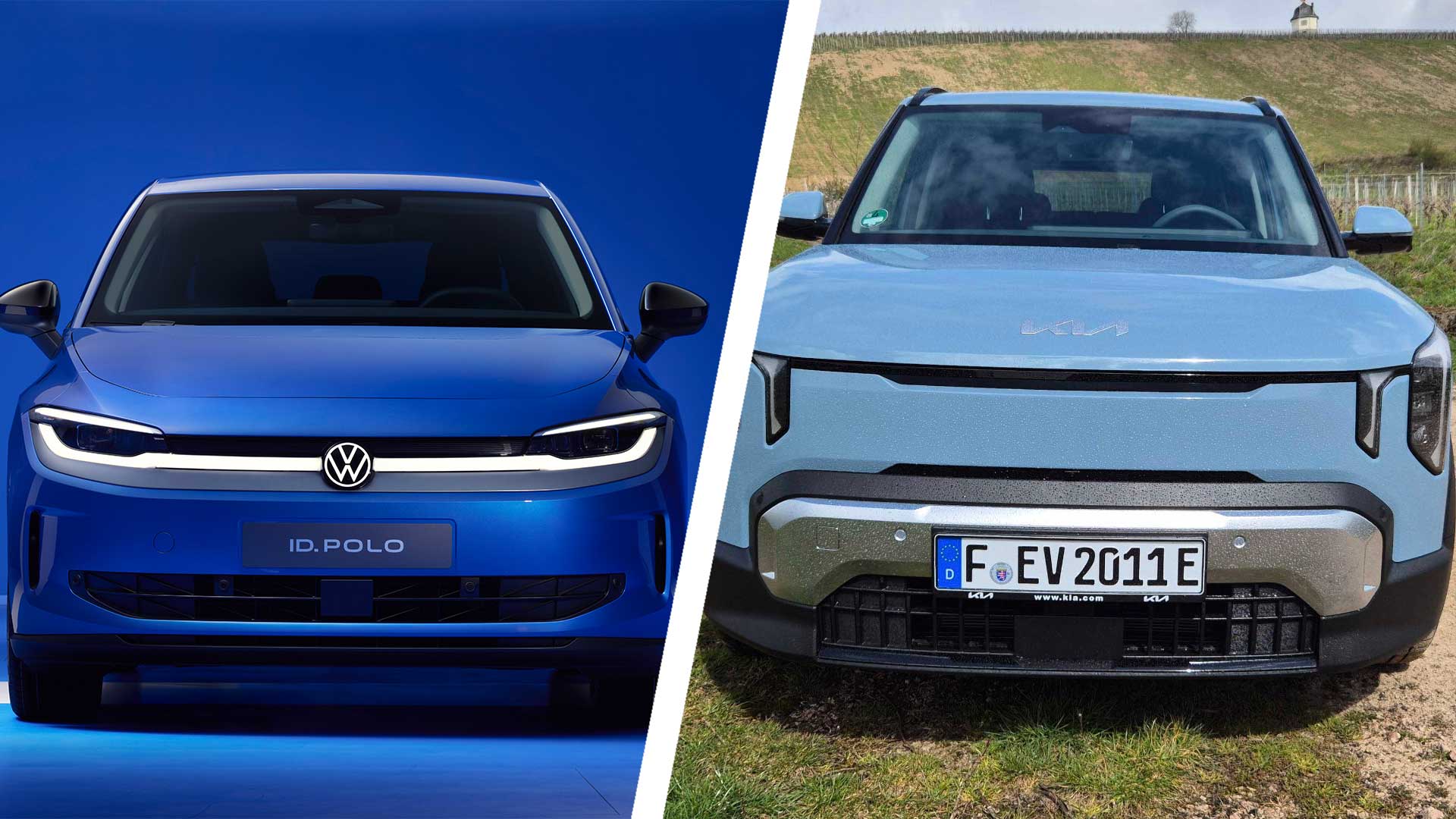 ID.Polo-vs-Kia-EV2-Front