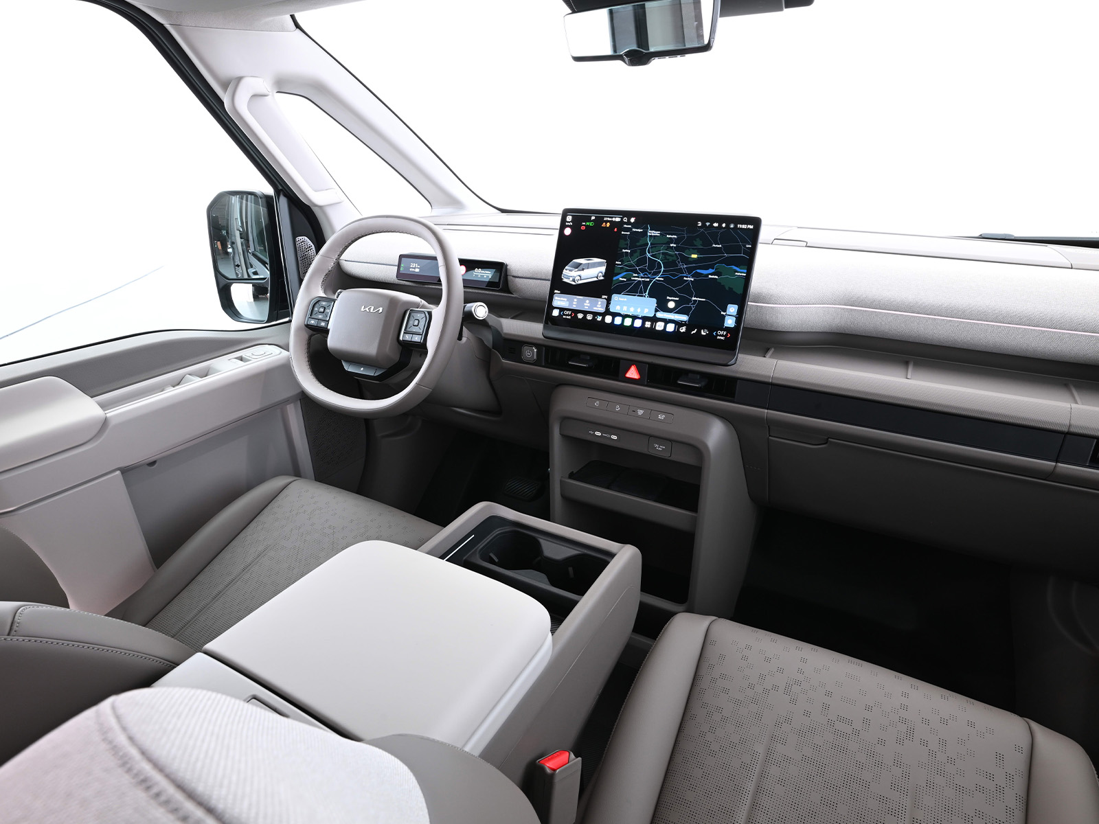Kia PV7 Passenger Cockpit