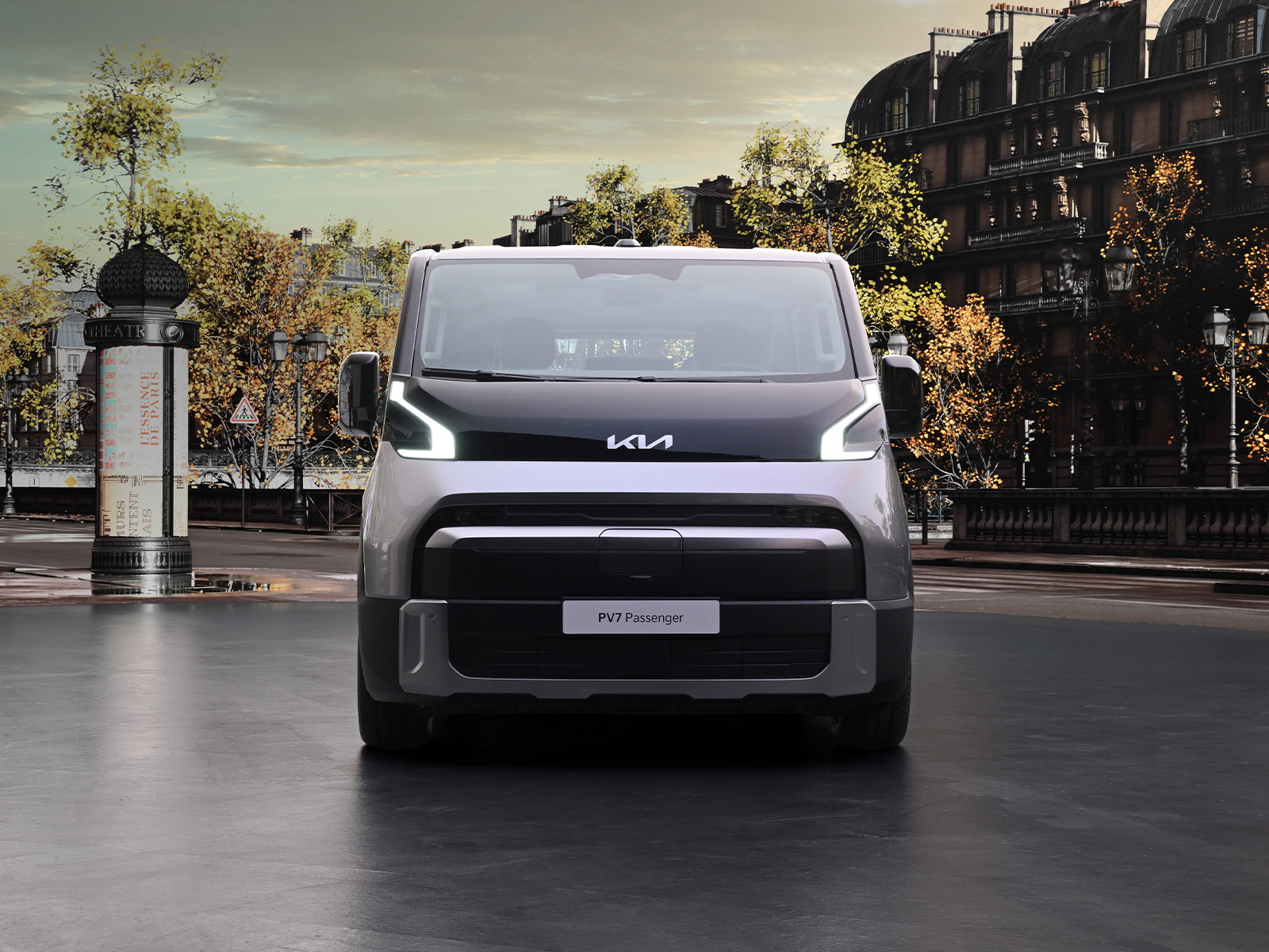 Kia PV7 Passenger Frontansicht