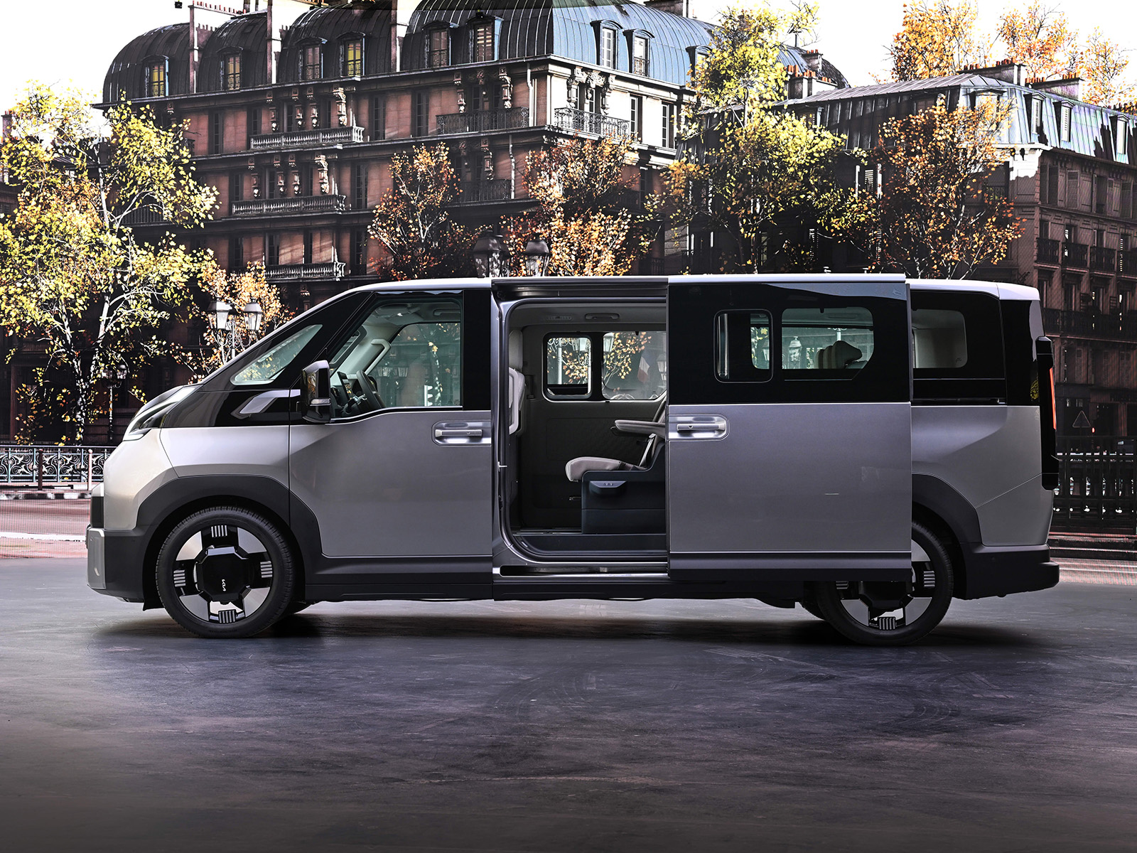 Kia PV7 Passenger Seitenansicht