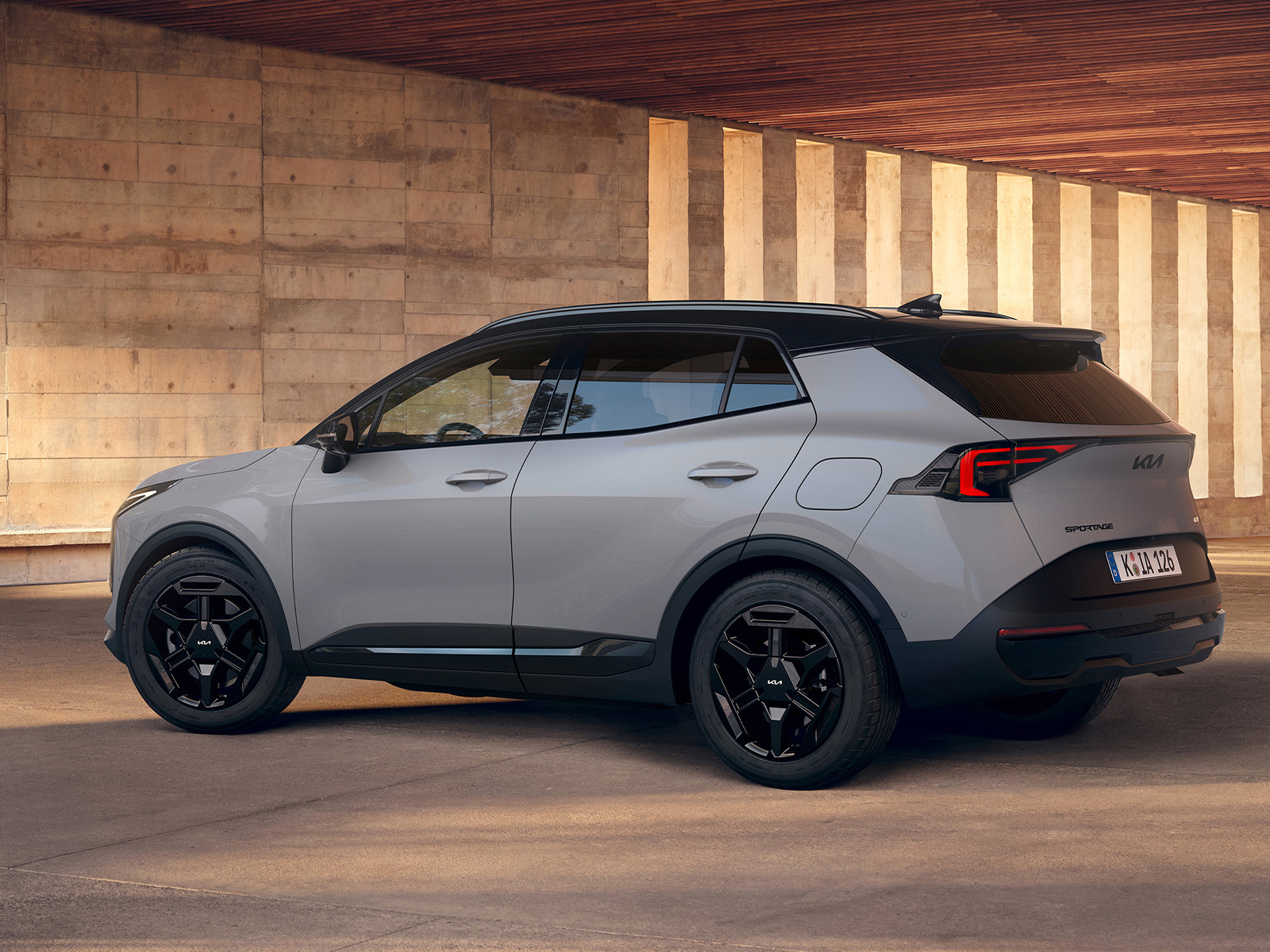 Kia Sportage Black Edition 2026 Seitenansicht