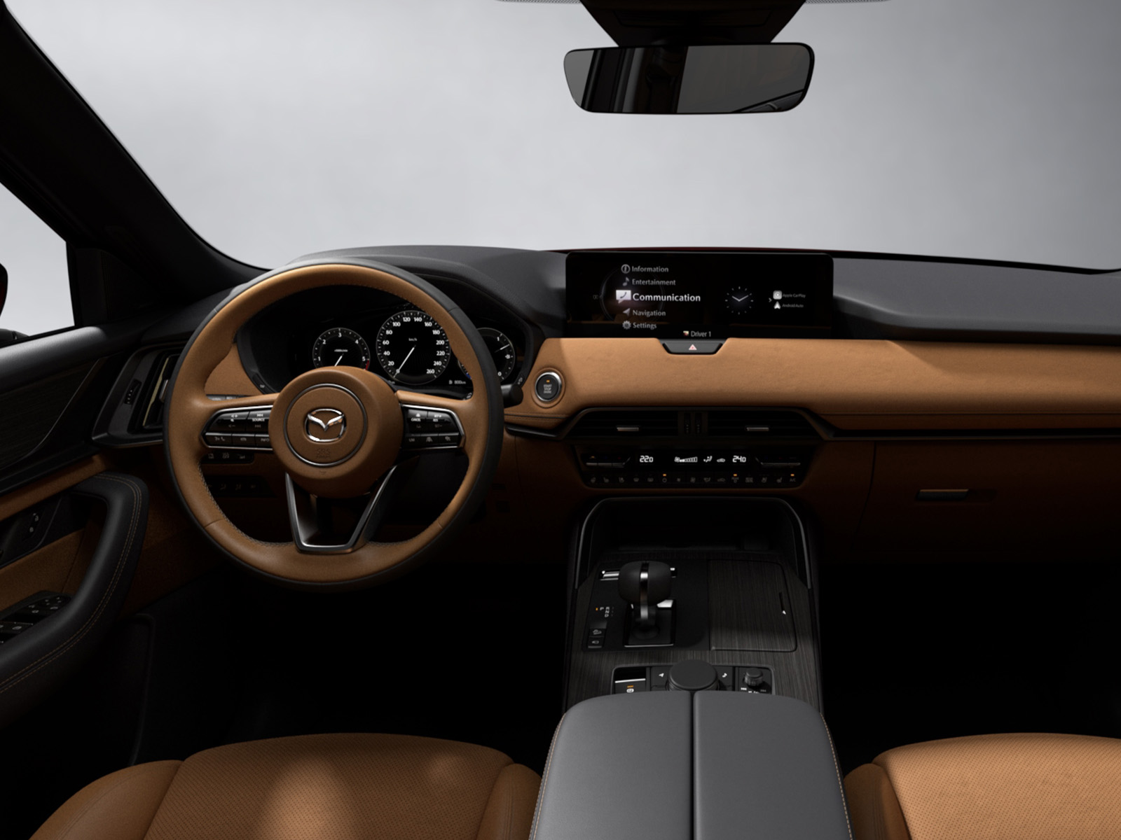 Mazda CX80 Modelljahr 2026 Innenraum