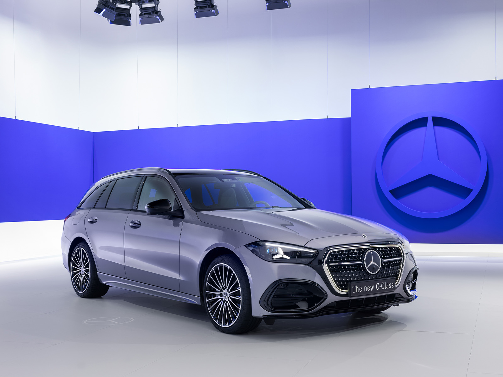 Mercedes Benz C-Klasse Verbrenner-Facelift Frontansicht T-Modell