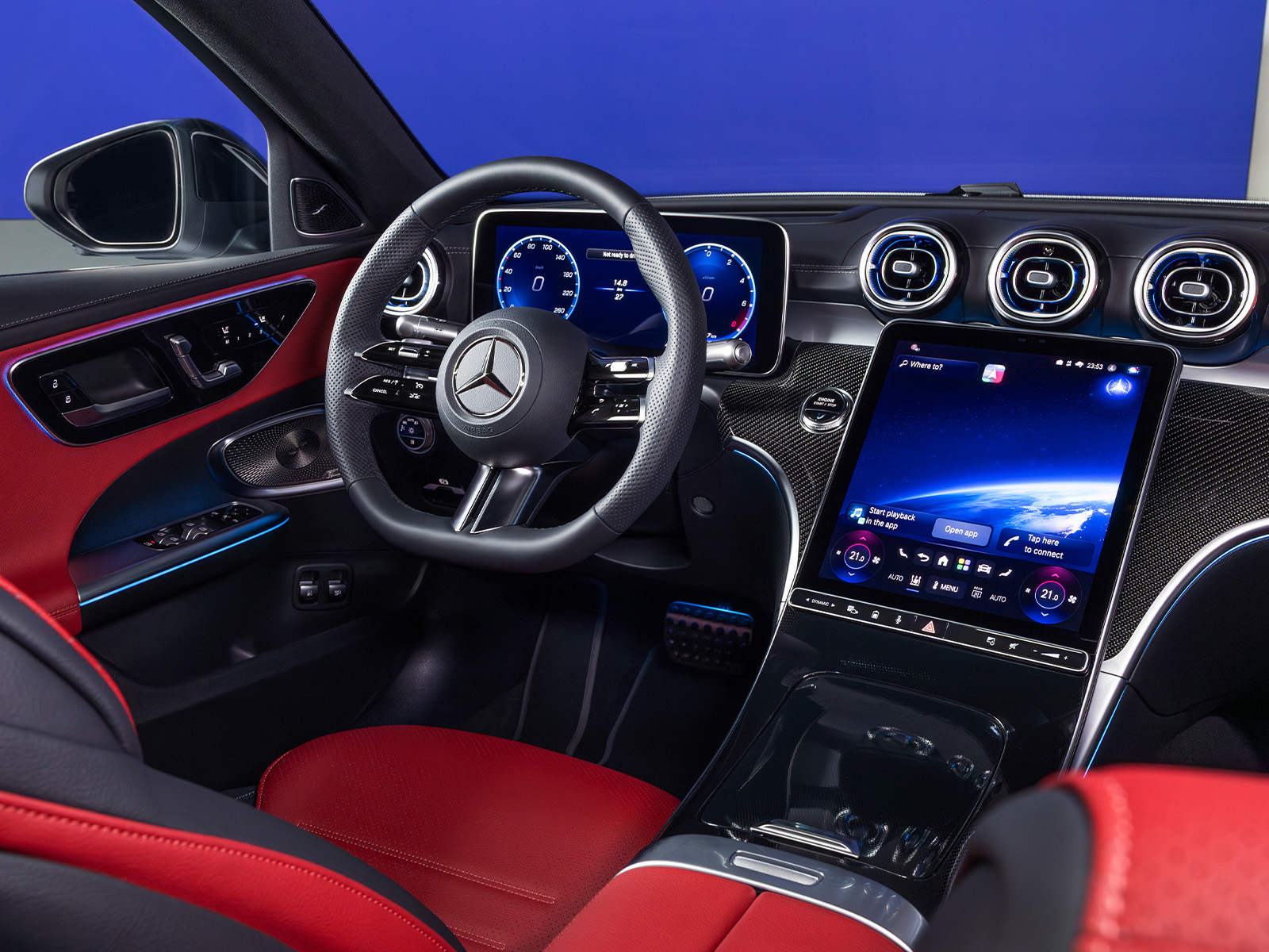 Mercedes Benz C-Klasse Verbrenner-Facelift Innenraum