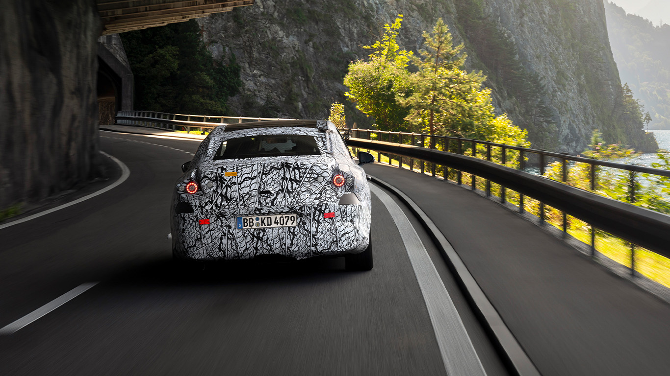 Mercedes CLA 2025 Rear View