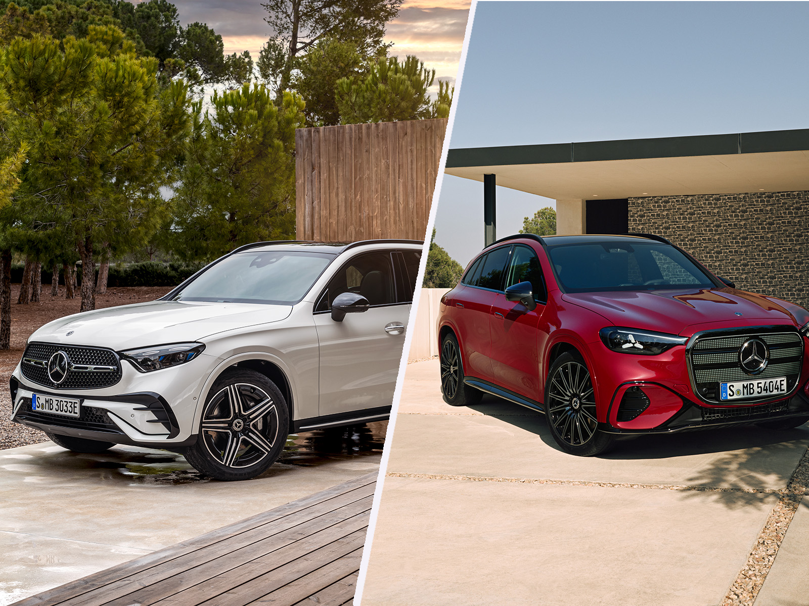 Mercedes GLC elektro vs verbrenner