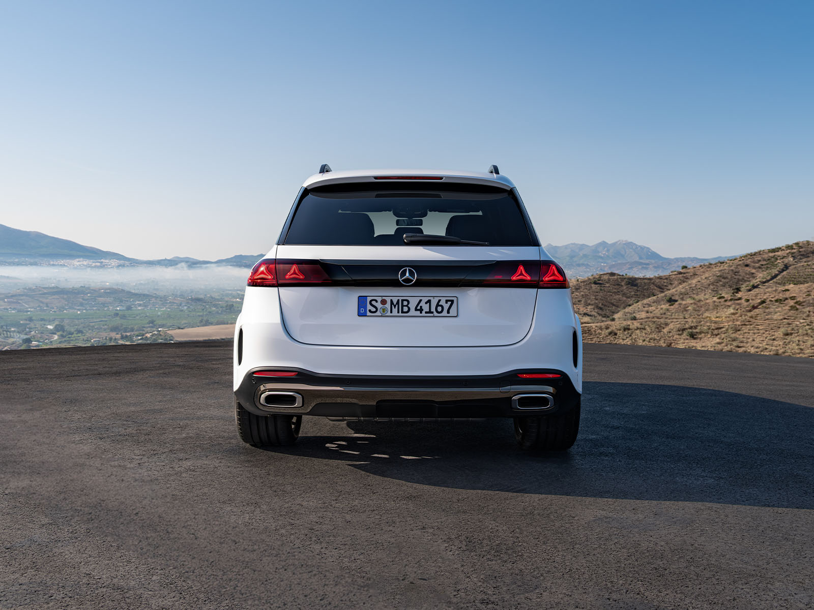 Mercedes GLE Zweites Facelift 2026 Heckansicht 2