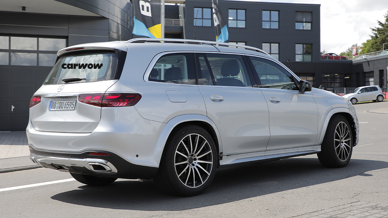 Mercedes GLS Zweites Facelift Heckansicht