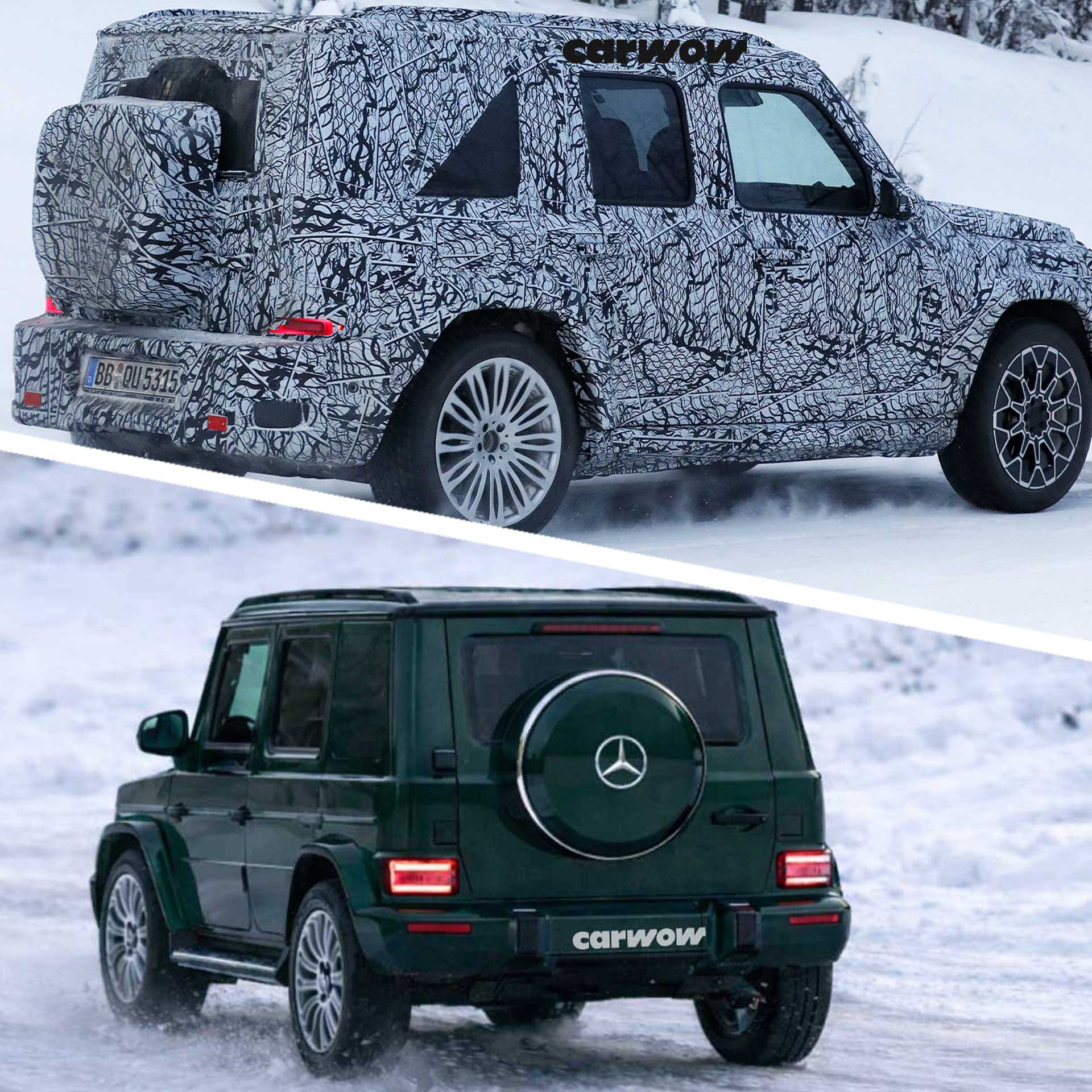 Mercedes-Mini-G-Klasse-Render-Heck-Vergleich