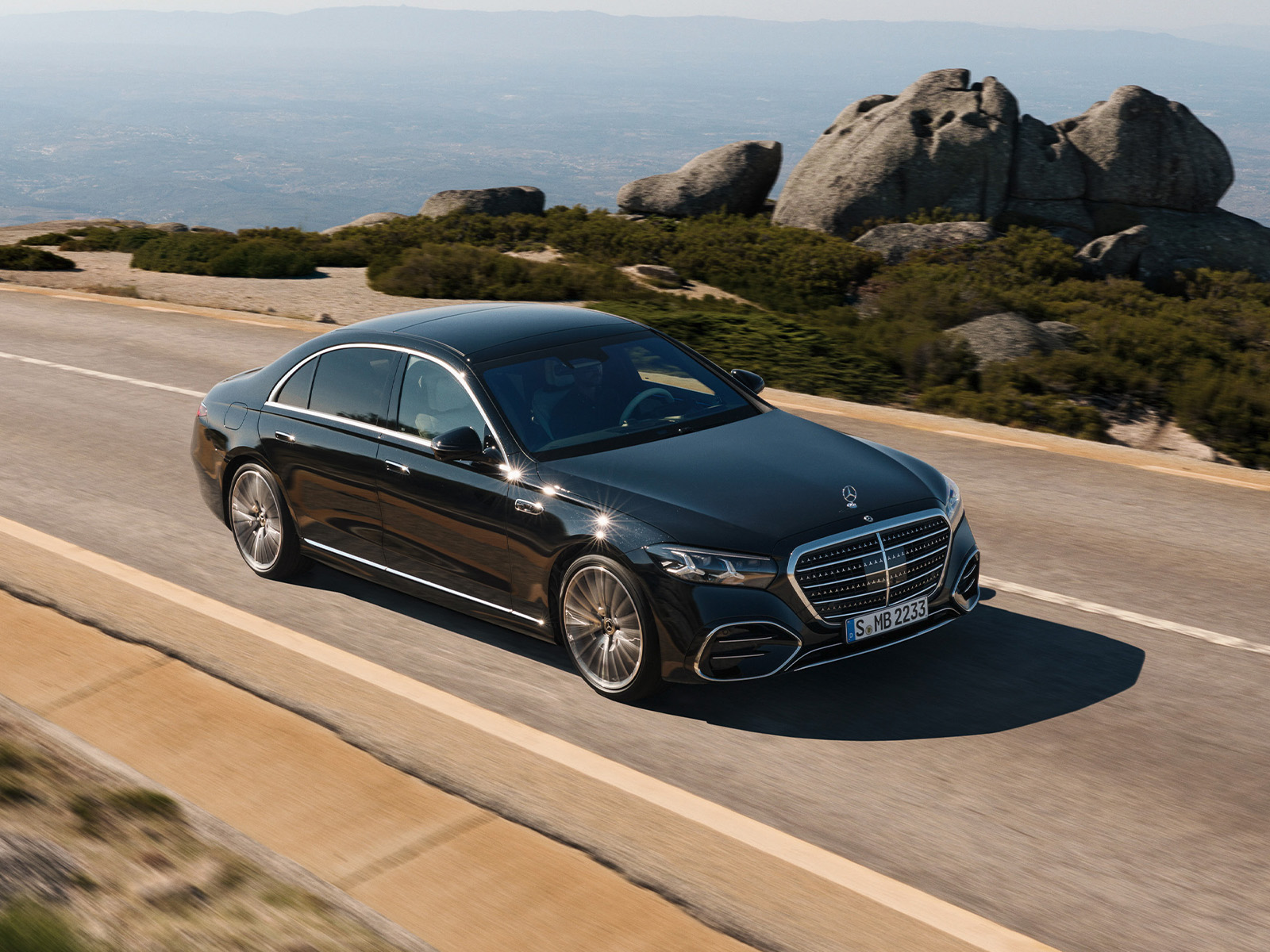 Mercedes S-Klasse Facelift 2026 dynamisch