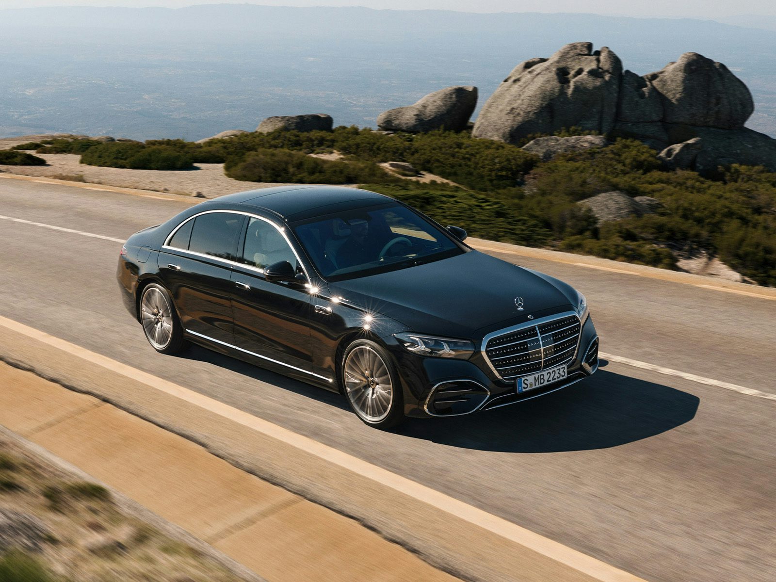 Mercedes S-Klasse Facelift 2026 dynamisch