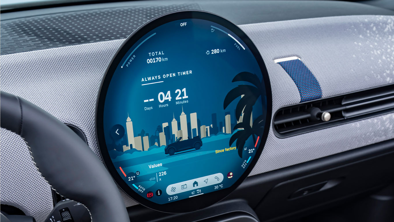 Mini Cooper Cabrio Infotainment im Fokus