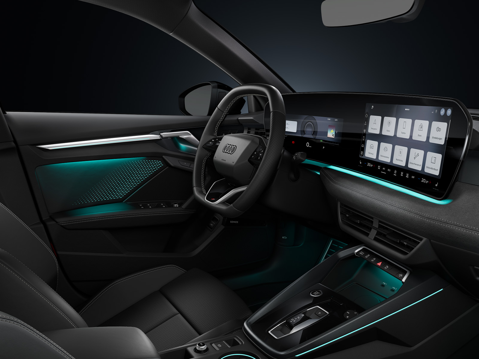 Modellpflege Audi A3 2026 Cockpit