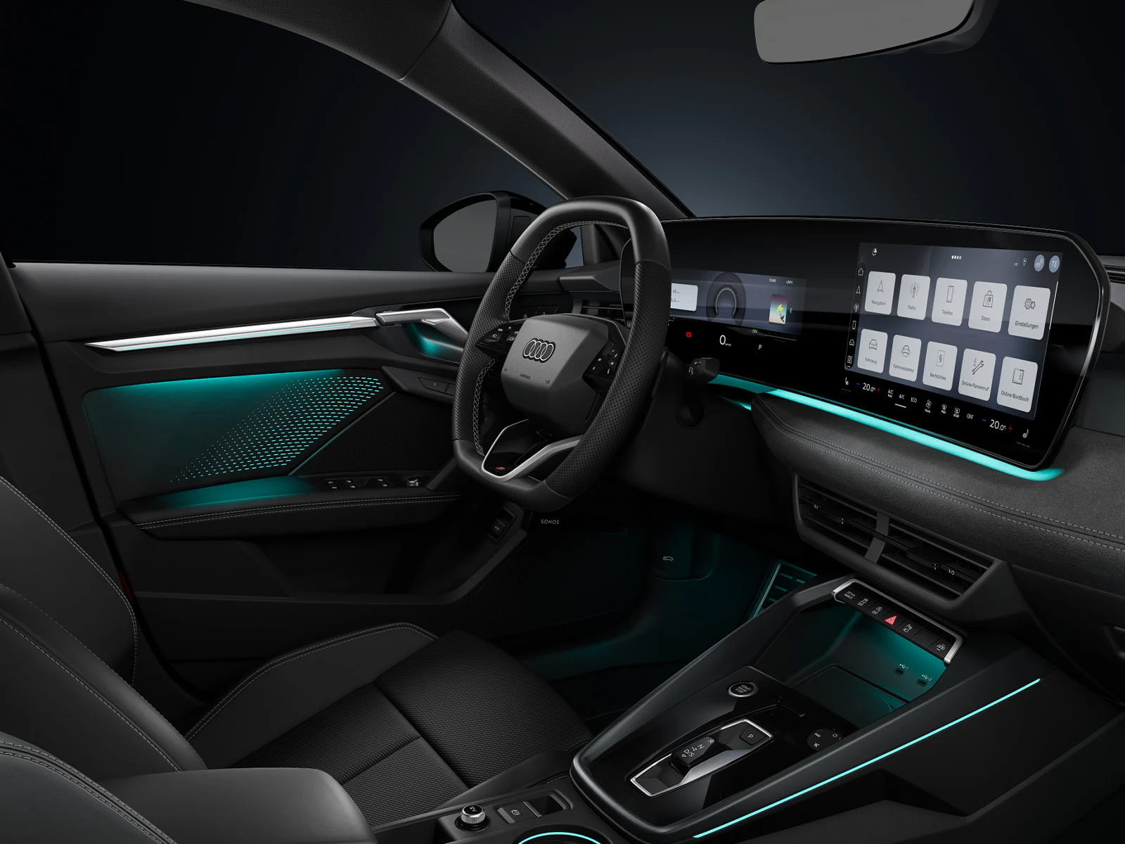 Modellpflege Audi A3 2026 Cockpit