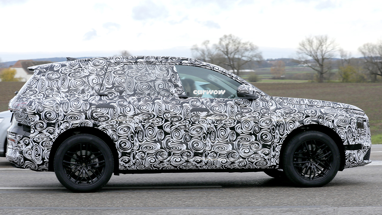 Neuer Audi Q7 2026 Seitenansicht