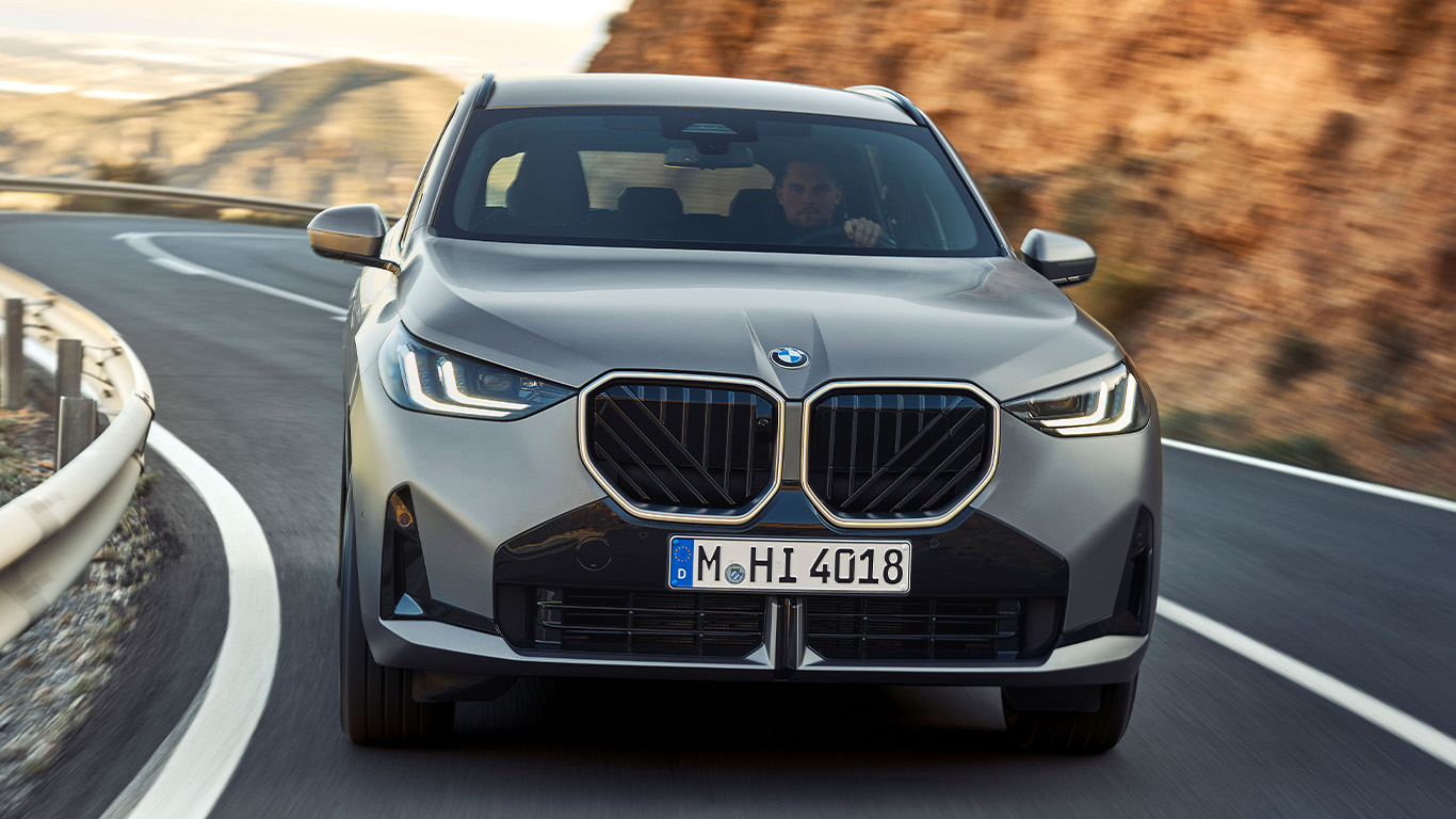 Neuer BMW X3 Frontalansicht