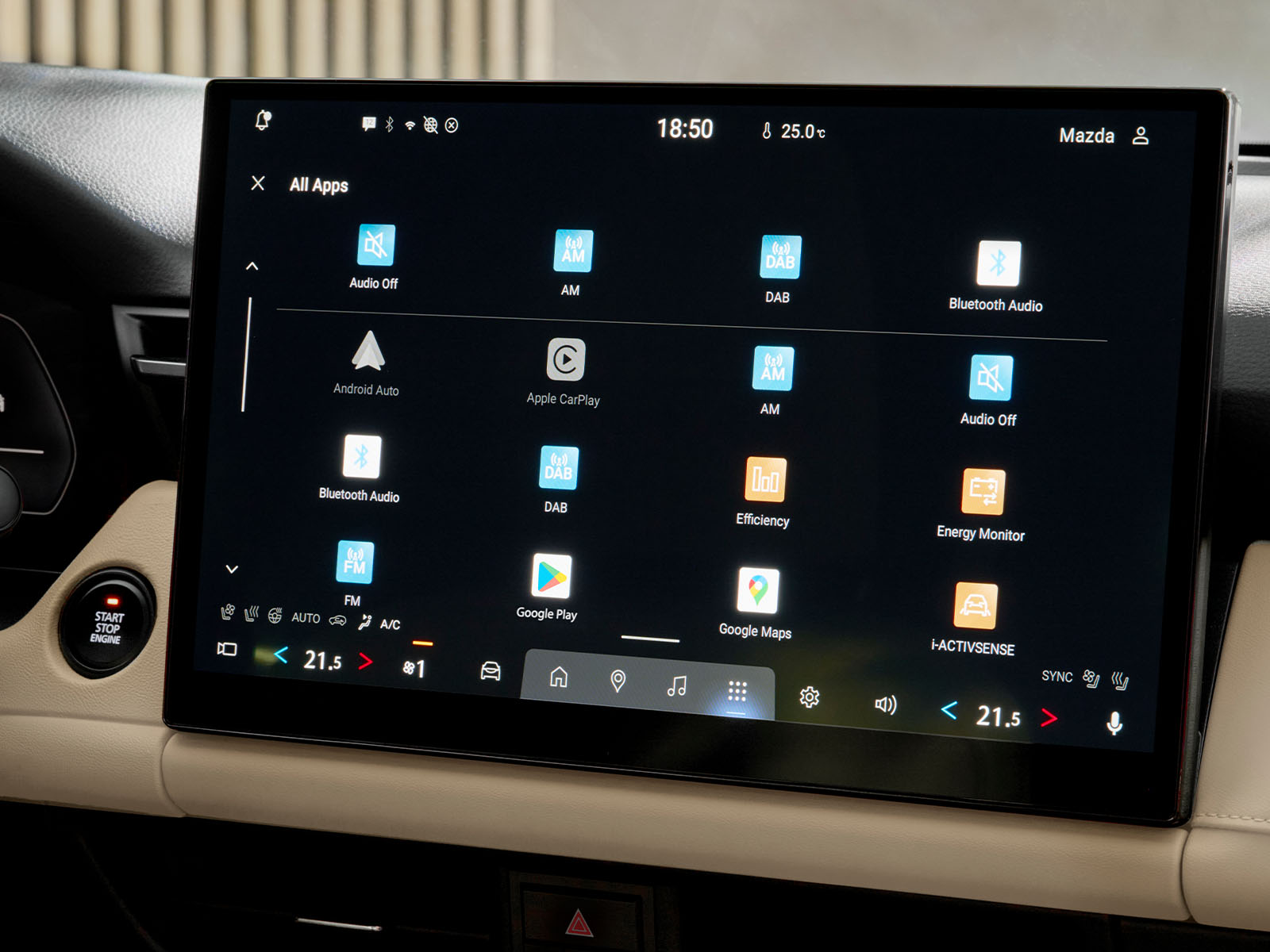 Neuer Mazda CX-5 2025 Infotainment