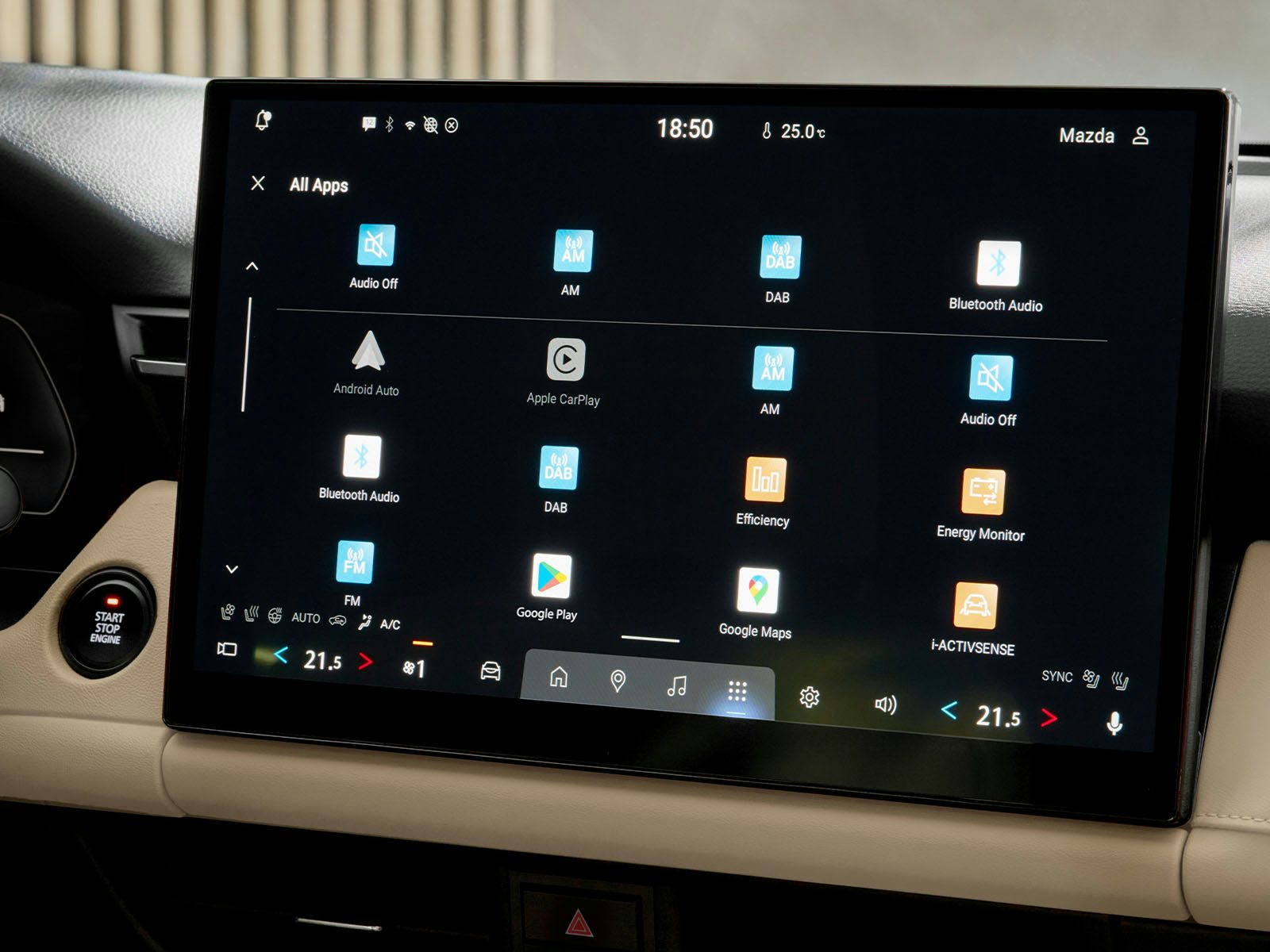 Neuer Mazda CX-5 2025 Infotainment